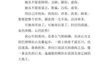 我心中的黄河_500字