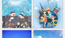 夏天的旅游班_250字