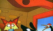 狐狸和仙鹤_350字