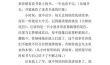 关于书的作文：快乐的读书游园会_600字