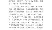 [过年征文]我学会了打羽毛球_1500字