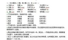 2009年重庆高考语文试题含答案