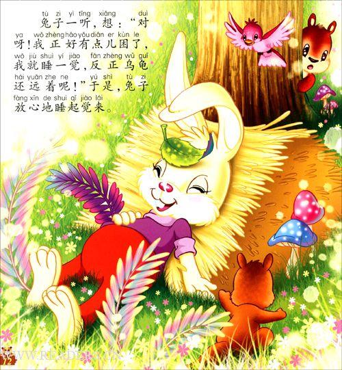 乌龟和兔子跑步，设置_100字