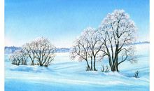 观《雪景》有感_300字