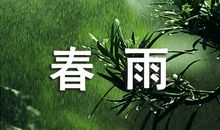 关于雨的作文：春雨_800字