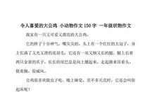 一年级状物作文：知了_400字