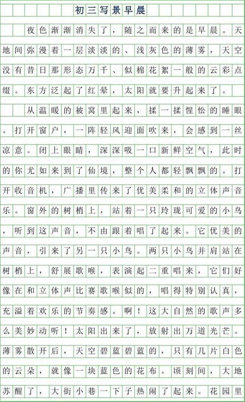 首次写下视图：窗口外的风景_300字