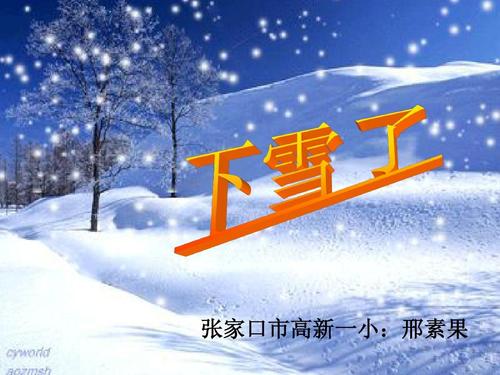 写一个景区的作品：下雪_1000字