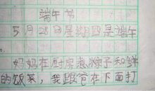 关于端午节的作文：端午节_750字