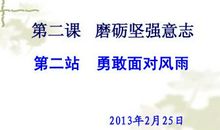 单元作文：勇敢面对风雨_1200字