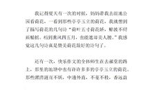 我最喜欢的季节_800字