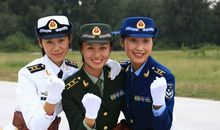 推荐：国庆阅兵中最美丽的女兵