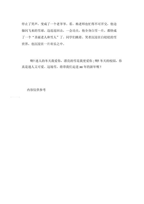新的一年的组成：ruixue欢迎新的一年_800字