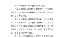 初三状物作文：小蚯蚓_800字