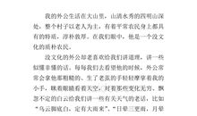 关于外公的作文：外公家的电视机_800字