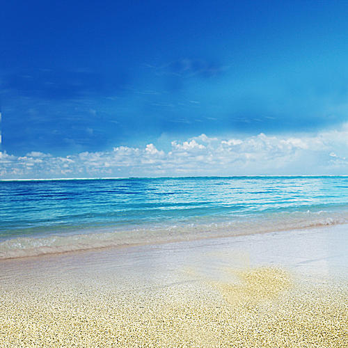 浪漫的海滩之旅