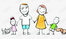 幸福的一家人看图写话二年级