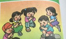 不乱丢香蕉皮看图写话