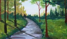 [春天来了]小路美景_600字