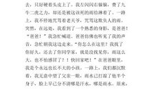 关于父亲的作文：伟大的父爱_1200字