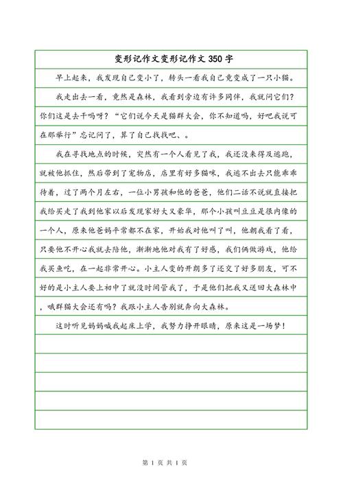变形写成狼