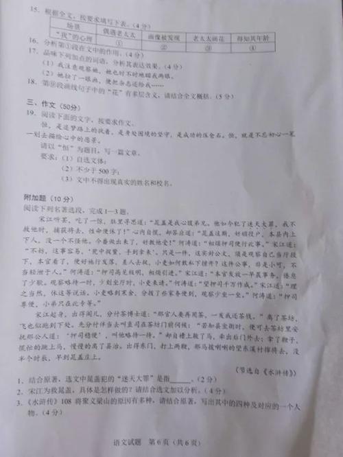 2009年常州中学考试语言写作：“转移”