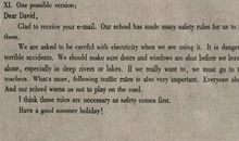 中考英语作文范文 　学生们需要课外活动