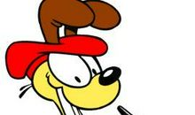 关于狗的作文：加菲猫和欧迪狗_700字