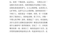 关于梅花的作文：梅花_200字