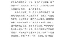 关于雷的作文：雷雨之后_600字