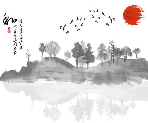 墨水景观_550字