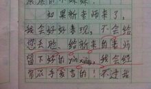 给未来中学老师的一封信_500字