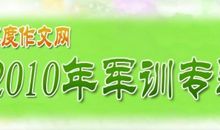 军训感悟500字作文