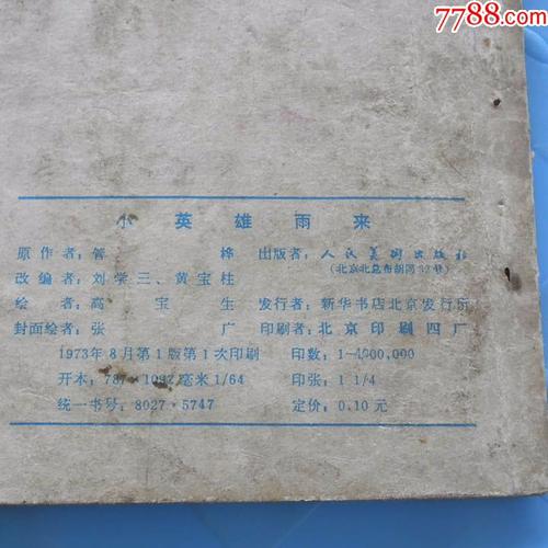 [微文本]小英雄雨_100字