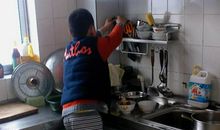 我在家里做家务事_350字