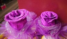 想象作文:紫色花