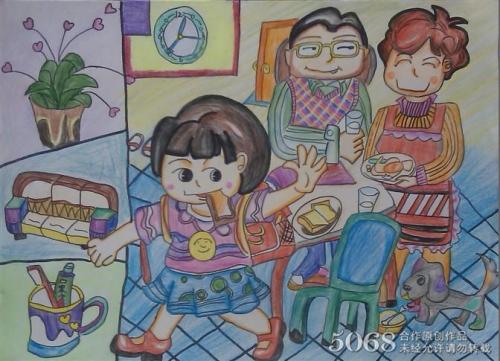 我的家人的“温暖”_900字