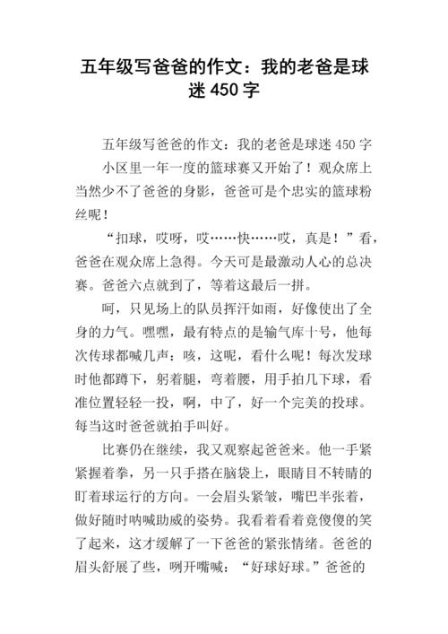 爸爸上的组成：粉丝爸爸_1000字