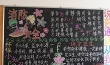 消防安全黑板报（17）_20字