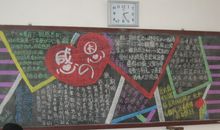 感恩节黑板报（4）_20字