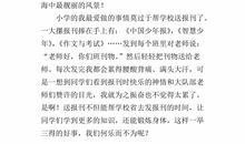 难忘的小学生活_400字