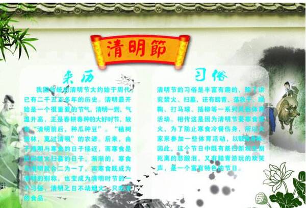 清明节的起源_800字