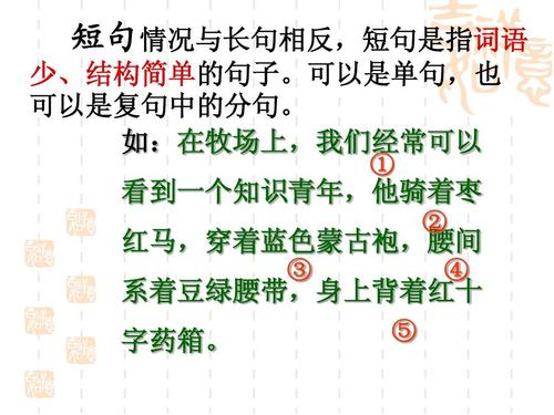 小学生习惯性地使用句子常识 - 转型和句子模式的选择