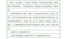 关于冬景的作文_700字