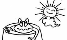 青蛙出井后_750字