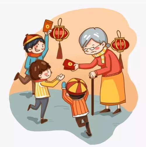 没有说谢谢你，只是用手给东西