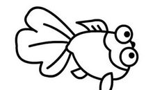 可爱的小金鱼_150字