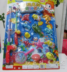 我心爱的钓鱼玩具_450字