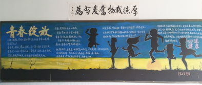 黑板报纸：青年的假期_小学黑板_800字