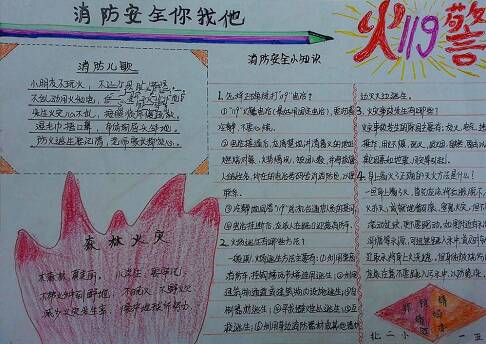 消防安全，我是_20字